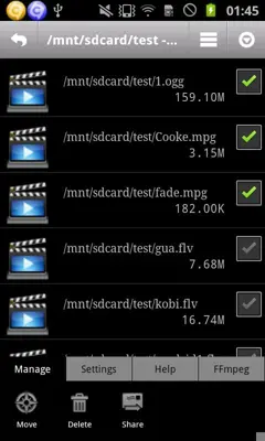 VidCon armv6 android App screenshot 1